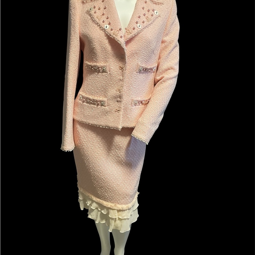 Escada Blush Pink Lined Garment